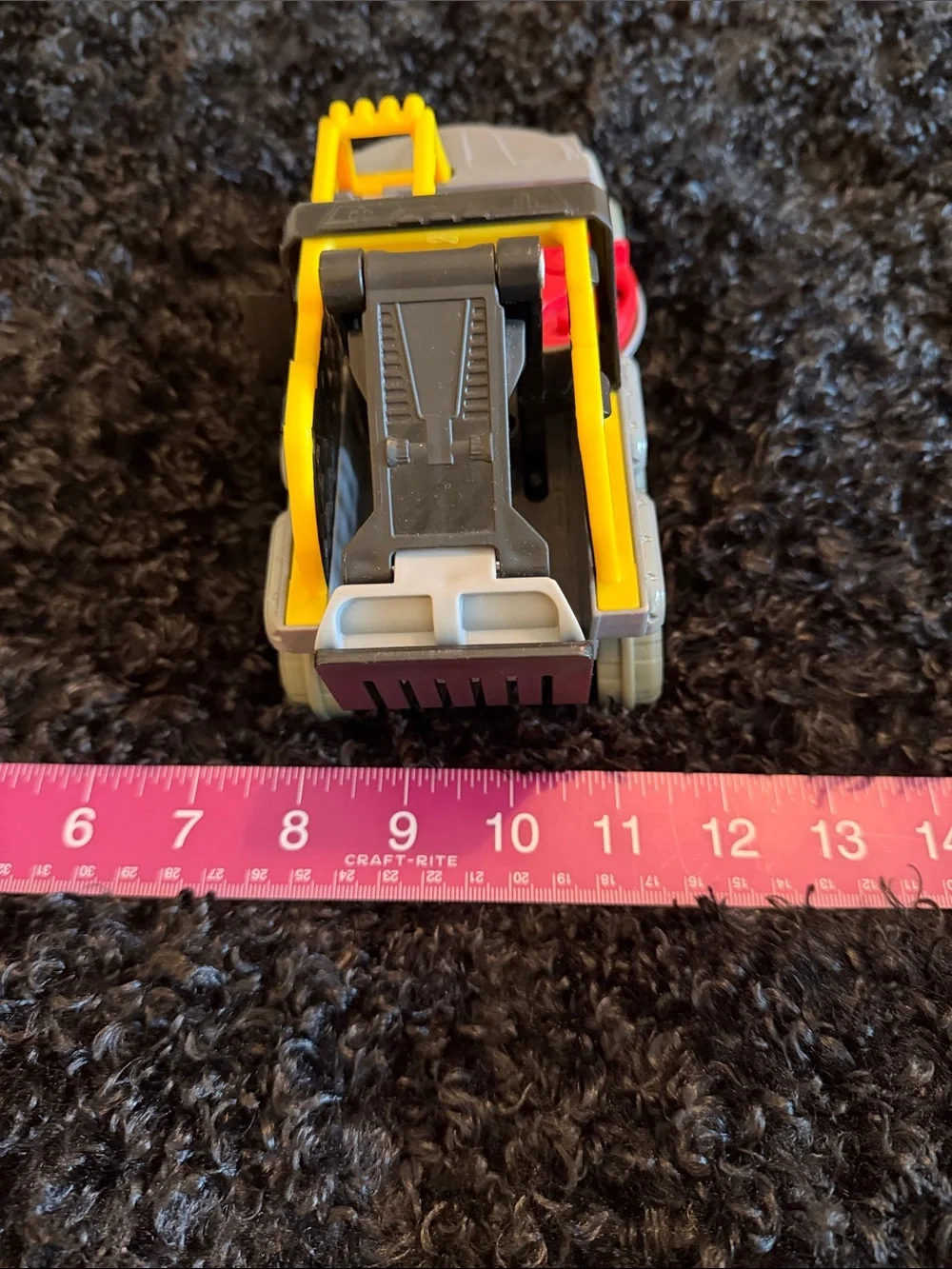 Batman Yellow and Gray Kids Toy Tow  🛻 with Action Figure